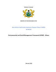 Environmental and Social Management Framework (ESMF) - Ghana